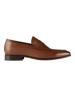 Best Pirce 🌟 Aquila Hadden Brown Leather Penny Loafers ⭐