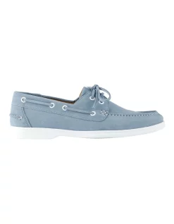 Best Pirce 🔔 Aquila Marine Sky Blue Suede 🥿 Boat Shoes 🧨
