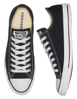 Coupon 🔔 Converse Chuck Taylor All Star Mens Black Low-Top 👟 Sneaker ✨ -Clae shop unnamed file 1297
