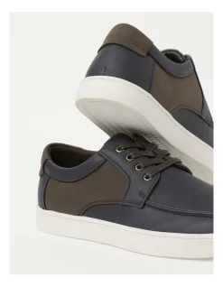 Brand new ⌛ Reserve Madden Cup Sole Lace-up 👟 Sneaker In Navy 😉 -Clae shop unnamed file 1313