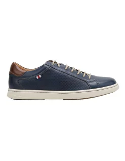 Hot Sale 🎁 Hush Puppies Tucker Navy Burnish 👟 Shoe 👏