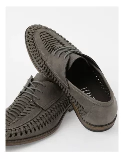 Budget ???? Kenji Archer Huarache Lace-up Lace Up In Grey ???? -Clae shop unnamed file 1443