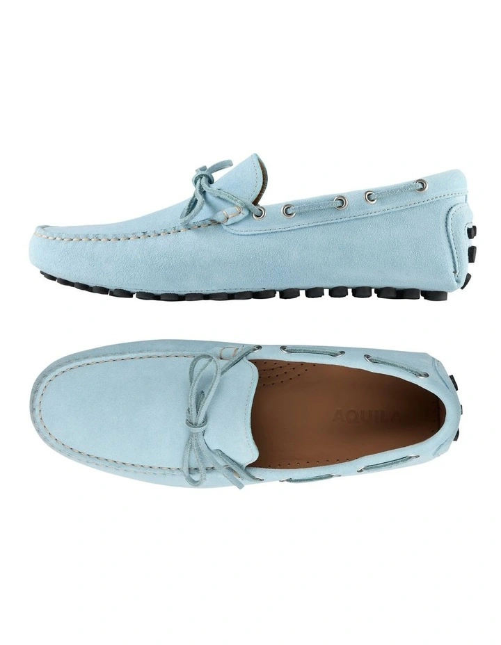 Miami Suede Driving Shoes in Blue Hot Sale ???? Aquila Miami Suede Driving ???? Shoes In Blue ⌛ -Clae shop unnamed file 1478