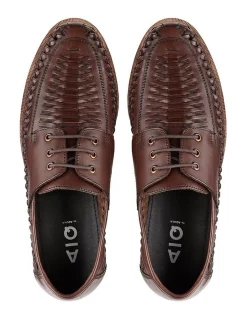 Cheapest 🎉 AQ By Aquila Rowan Brown Leather Casual 👟 Shoes 🌟 -Clae shop unnamed file 1501