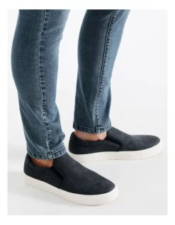 Promo ⭐ Kenji Leslie Cup Sole Slip On Slip On In Navy 🎉 -Clae shop unnamed file 1641