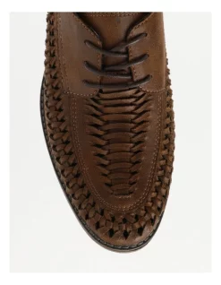 Top 10 ⌛ Kenji Archer Huarache Lace-up Lace Up In Brown ???? -Clae shop unnamed file 1709