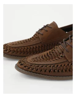 Top 10 ⌛ Kenji Archer Huarache Lace-up Lace Up In Brown ???? -Clae shop unnamed file 1710