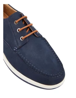 Promo ⌛ Hush Puppies Dusty Navy Nubuck Lace Up Boat 👟 Shoe 💯 -Clae shop unnamed file 1725