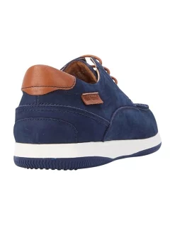 Promo ⌛ Hush Puppies Dusty Navy Nubuck Lace Up Boat 👟 Shoe 💯 -Clae shop unnamed file 1726
