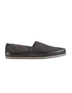 Cheapest ⌛ Aquila Dorchester Suede Slippers In Charcoal ⌛