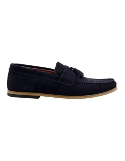 Wholesale 😉 Dune London Bart Loafers In Blue 😍