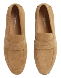 Outlet ⌛ French Connection Tate Leather Loafer ⭐ -Clae shop unnamed file 377