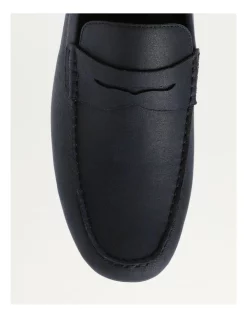 Outlet 🛒 Reserve Gibson Driving Moccasin Slip On In Navy 😉 -Clae shop unnamed file 401