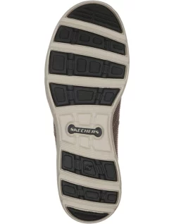 Discount 🧨 Skechers Harper Walton Slip On Casual 👟 Shoe In Khaki 👍 -Clae shop unnamed file 467