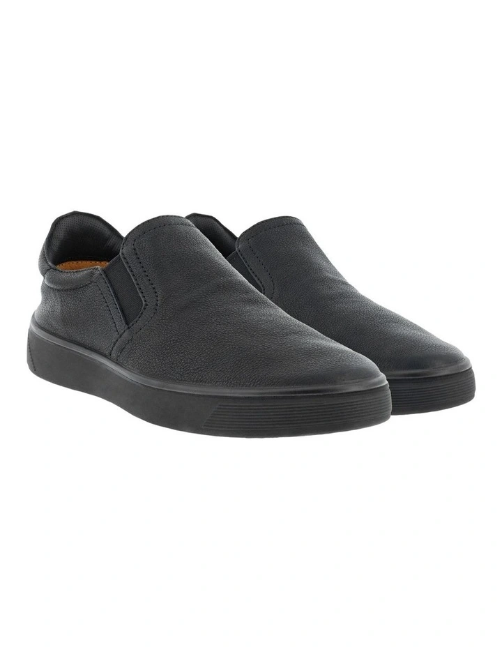 Budget π ECCO Street Tray Slip-On π Shoes In Black π 8 Budget π ECCO Street Tray Slip-On π Shoes In Black π - Image 6