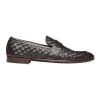 Deals ⌛ Aquila Alfredo Brown Woven Leather Loafers 🔥 -Clae shop unnamed file 545