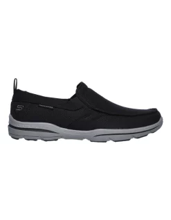 Cheapest 🔥 Skechers Harper Walton Slip On Casual 👟 Shoe In Black 🔥