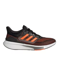Promo ⭐ Adidas EQ21 Run 👟 Shoes In Black/Orange 🎉