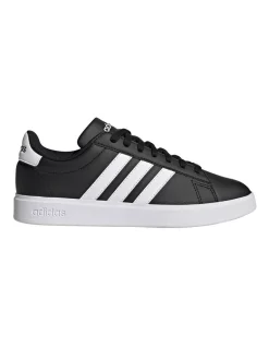 Cheap 🎉 Adidas Grand Court Cloudfoam Lifestyle Court Comfort 👟 Sneakers In Black/White 🎁