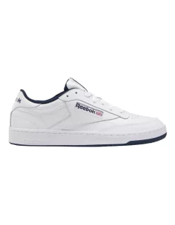 Best Sale 🌟 Reebok Club C85 White/Navy 👟 Sneaker 😀