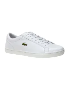 New ???? Lacoste Straightset Leather White Trainer ???? Sneaker ⭐ -Clae shop unnamed file 586