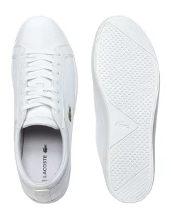 New ???? Lacoste Straightset Leather White Trainer ???? Sneaker ⭐ -Clae shop unnamed file 588
