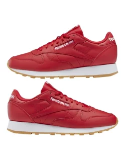 Deals 👏 Reebok Classic Leather 👟 Sneakers In Red 🎁 -Clae shop unnamed file 624