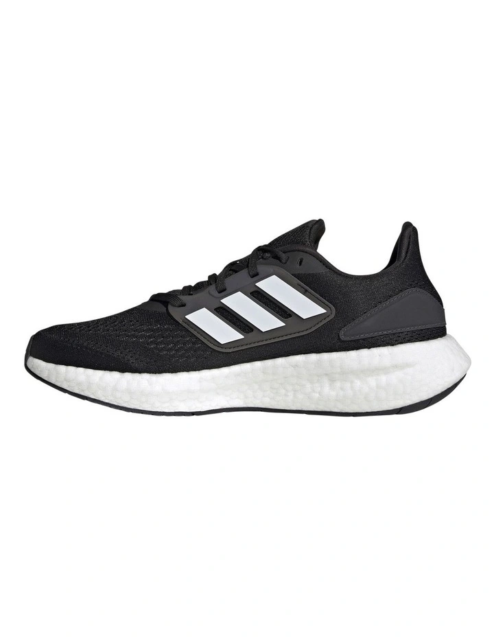 New π Adidas Pureboost Running Mens π Shoes In Black/White π 4 New π Adidas Pureboost Running Mens π Shoes In Black/White π - Image 2