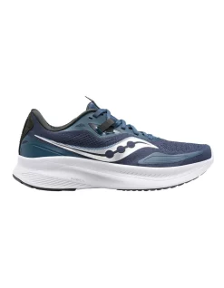 Best Pirce 🥰 Saucony Guide 15 Mens Running 👞 Shoes In Blue 🤩