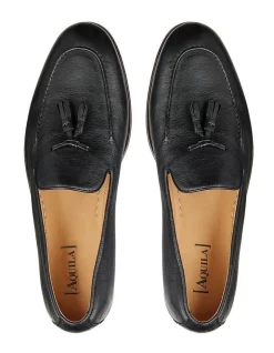 New ❤️ Aquila Alberto Leather Tassel Loafers 😉 -Clae shop unnamed file 83