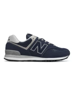 Best Pirce 🔔 New Balance 574 Navy 👟 Sneaker 💯